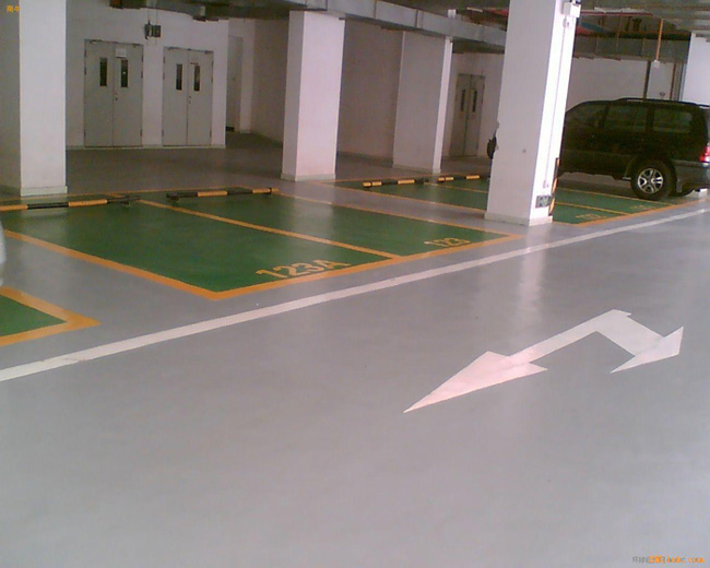 嘉興停車場環氧樹脂地坪施工